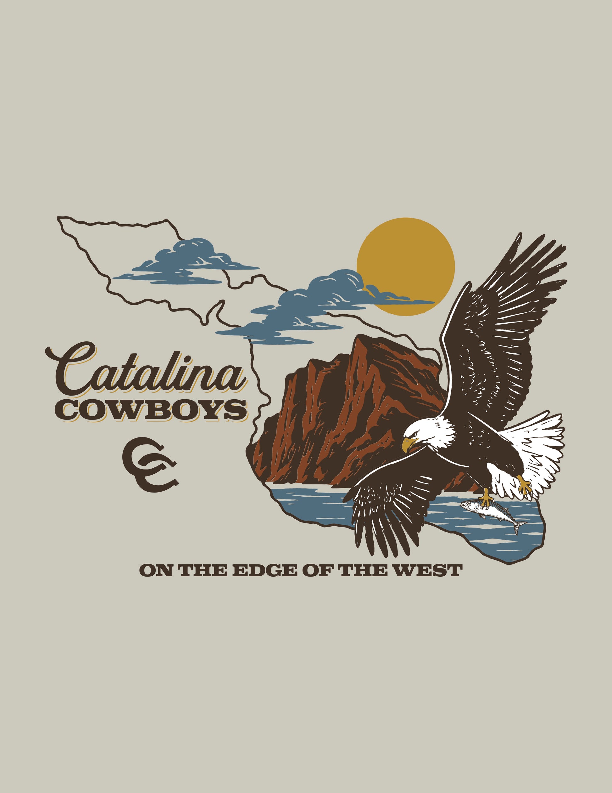 Catalina Bald Eagle Tee
