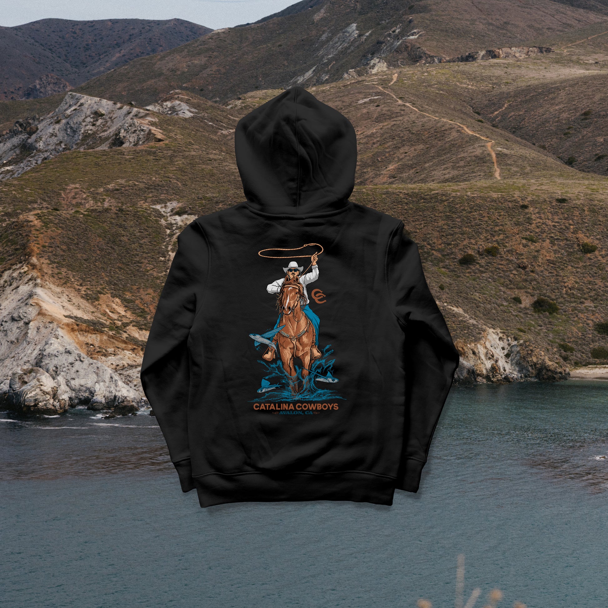 Flying Fish Roping Hoodie