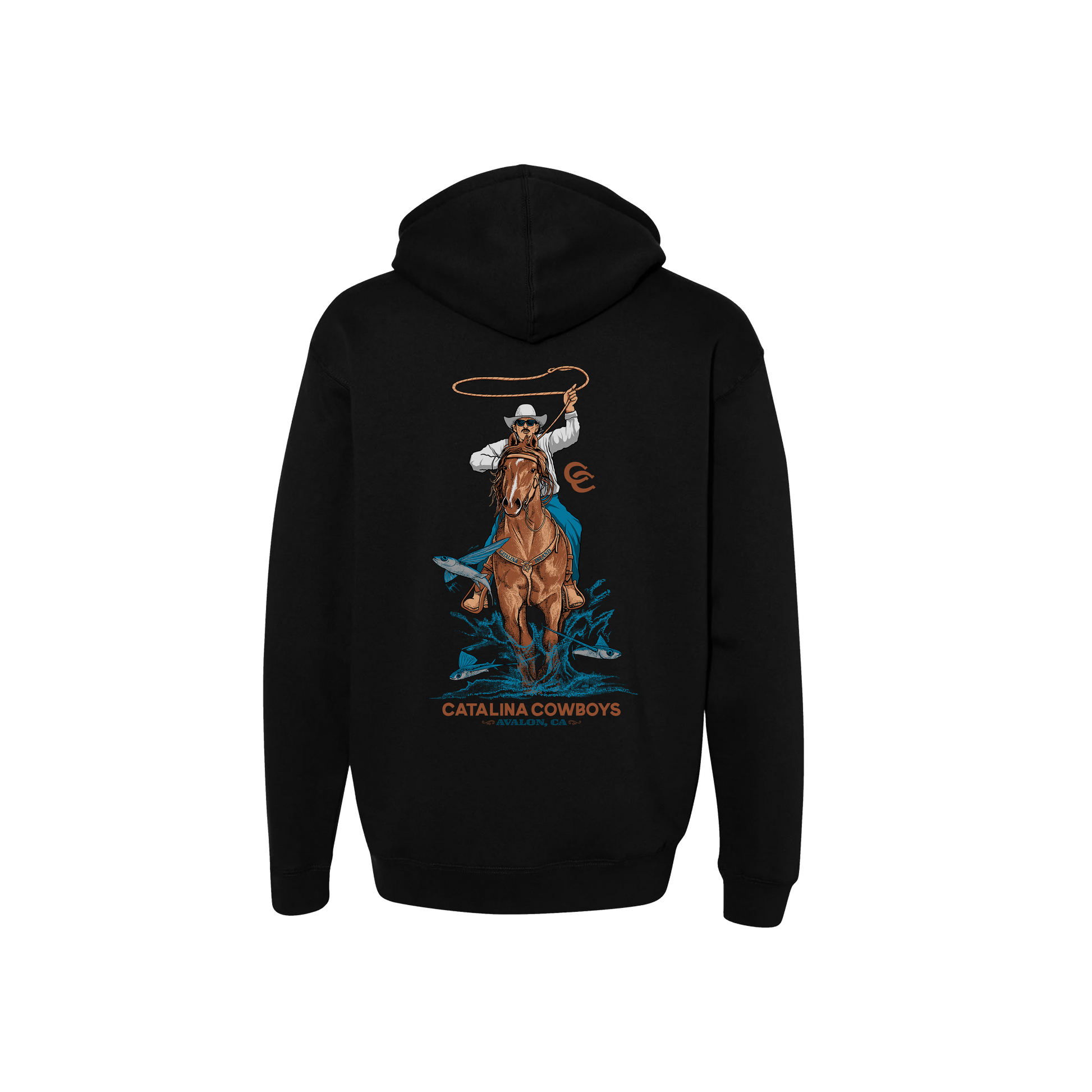 Flying Fish Roping Hoodie